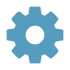 Blue-Gear-Icon